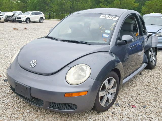 3VWPR31C86M401197 - 2006 VOLKSWAGEN NEW BEETLE ნაცრისფერი ფოტო 2