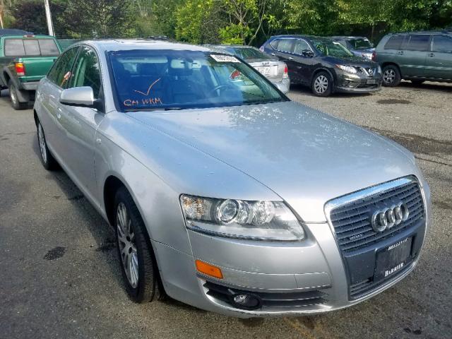 WAUDH74F96N144334 - 2006 AUDI A6 3.2 QUA SILVER photo 1