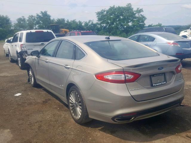 3FA6P0K91GR151205 - 2016 FORD FUSION TIT BEIGE photo 3