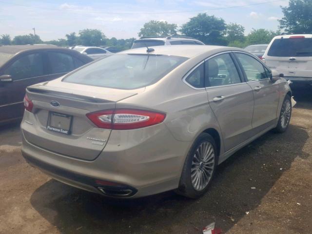 3FA6P0K91GR151205 - 2016 FORD FUSION TIT BEIGE photo 4