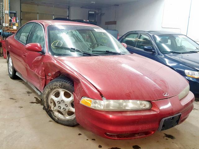 1G3WS52HXXF352286 - 1999 OLDSMOBILE INTRIGUE G RED photo 1