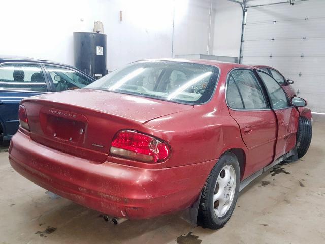 1G3WS52HXXF352286 - 1999 OLDSMOBILE INTRIGUE G RED photo 4