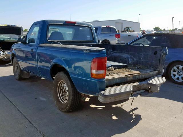 1FTCR10A4RUD66597 - 1994 FORD RANGER GREEN photo 3