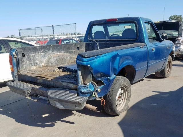 1FTCR10A4RUD66597 - 1994 FORD RANGER GREEN photo 4