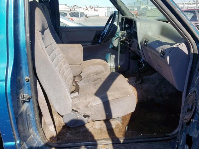 1FTCR10A4RUD66597 - 1994 FORD RANGER GREEN photo 5