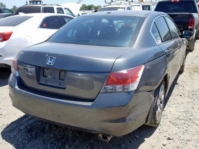 1HGCP2F86AA049900 - 2010 HONDA ACCORD EXL GRAY photo 4