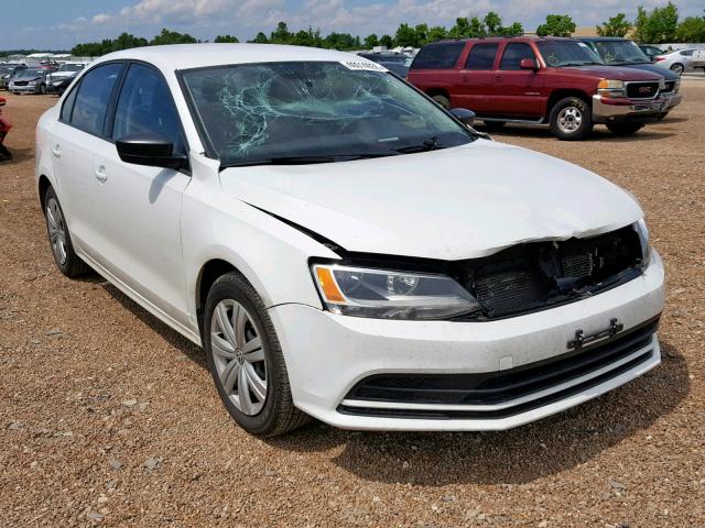 3VW3A7AJ8FM274902 - 2015 VOLKSWAGEN JETTA TDI WHITE photo 1