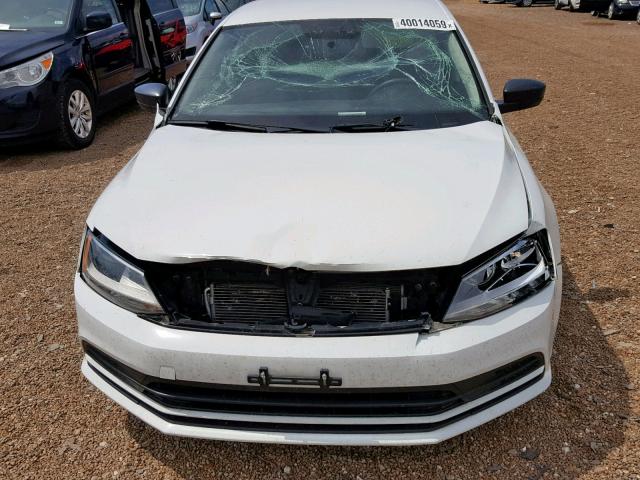 3VW3A7AJ8FM274902 - 2015 VOLKSWAGEN JETTA TDI WHITE photo 9