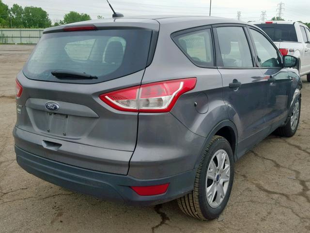 1FMCU0F73EUC64623 - 2014 FORD ESCAPE S GRAY photo 4