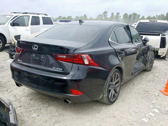 JTHBF1D2XF5061195 - 2015 LEXUS IS 250 BLACK photo 4