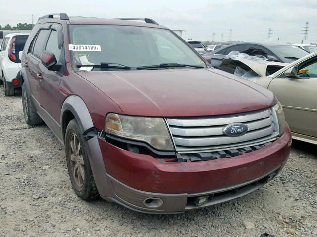 1FMDK02W48GA23874 - 2008 FORD TAURUS X S BURGUNDY photo 1