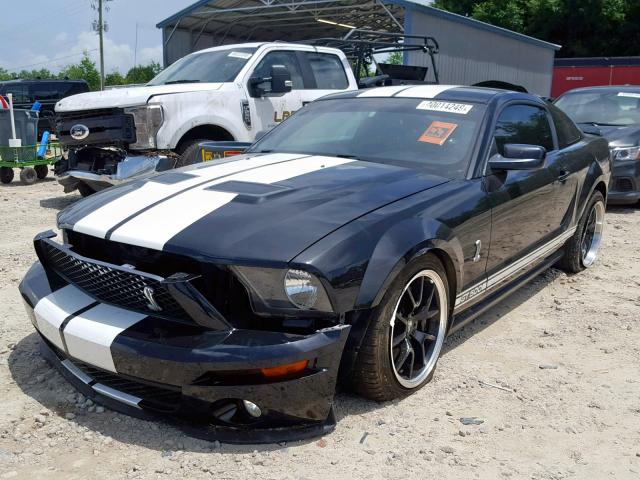 1ZVHT88S475329521 - 2007 FORD MUSTANG SH BLACK photo 2