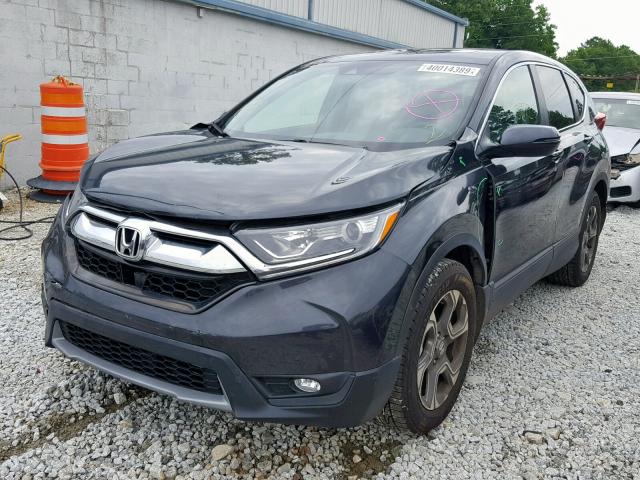 7FARW1H86HE008742 - 2017 HONDA CR-V EXL GRAY photo 2