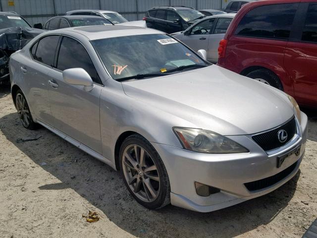 JTHBE262465003542 - 2006 LEXUS IS 350 GRAY photo 1