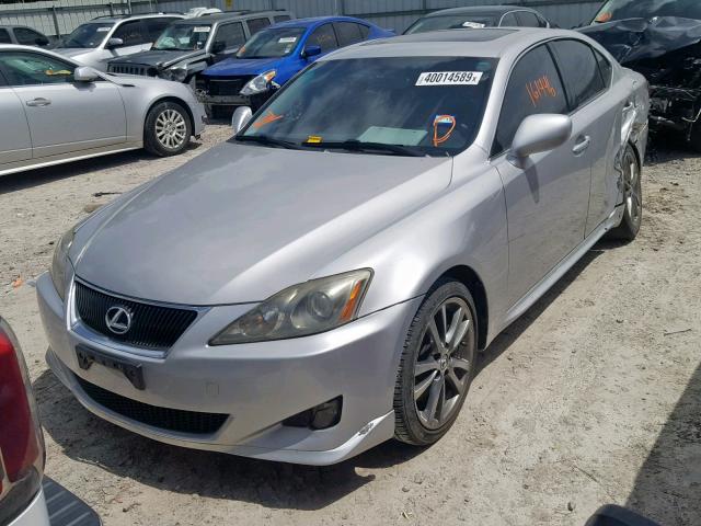 JTHBE262465003542 - 2006 LEXUS IS 350 GRAY photo 2