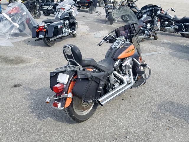 1HD1BXB144Y059524 - 2004 HARLEY-DAVIDSON FLSTFI TWO TONE photo 4