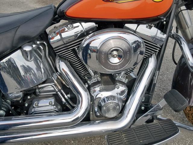 1HD1BXB144Y059524 - 2004 HARLEY-DAVIDSON FLSTFI TWO TONE photo 7