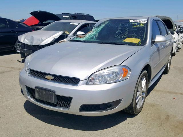 2G1WC5E32D1204626 - 2013 CHEVROLET IMPALA LTZ WHITE photo 2