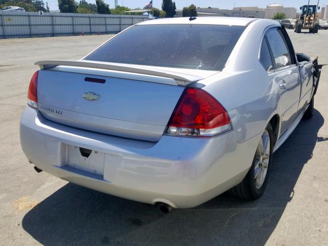 2G1WC5E32D1204626 - 2013 CHEVROLET IMPALA LTZ WHITE photo 4