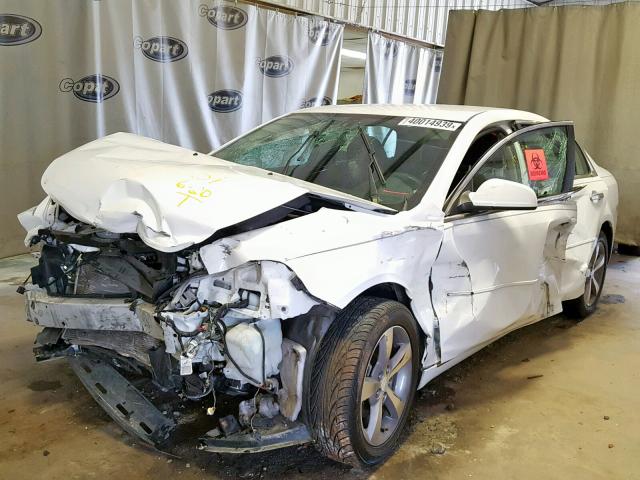1G1ZC5EUXCF348535 - 2012 CHEVROLET MALIBU 1LT 白色 照片 2