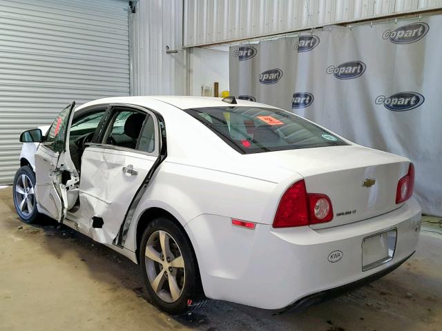 1G1ZC5EUXCF348535 - 2012 CHEVROLET MALIBU 1LT 白色 照片 3