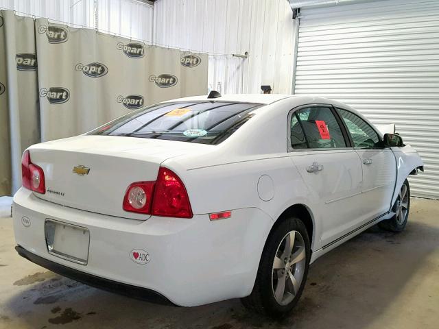 1G1ZC5EUXCF348535 - 2012 CHEVROLET MALIBU 1LT 白色 照片 4
