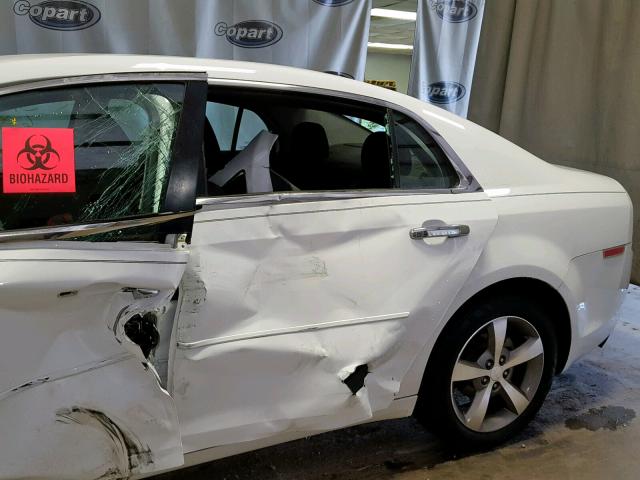 1G1ZC5EUXCF348535 - 2012 CHEVROLET MALIBU 1LT 白色 照片 9