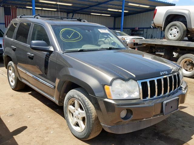 1J8HR58N85C686924 - 2005 JEEP GRAND CHER GRAY photo 1