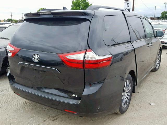 5TDYZ3DC8KS996629 - 2019 TOYOTA SIENNA LIM BLACK photo 4