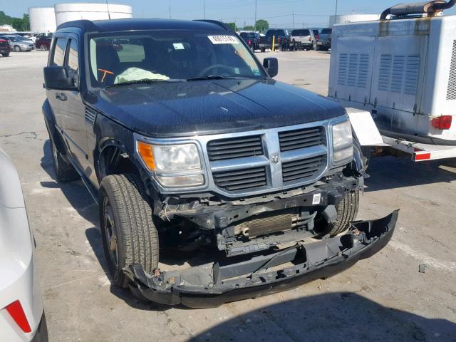 1D4PU2GK8BW572068 - 2011 DODGE NITRO SE BLACK photo 1