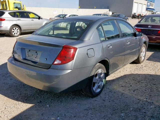 1G8AJ55F96Z126867 - 2006 SATURN ION LEVEL GRAY photo 4