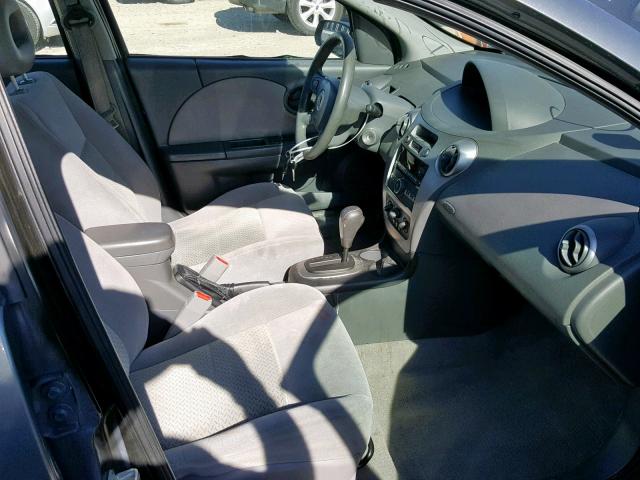 1G8AJ55F96Z126867 - 2006 SATURN ION LEVEL GRAY photo 5