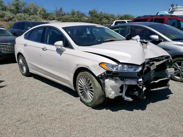 3FA6P0K90GR369913 - 2016 FORD FUSION TIT WHITE photo 1