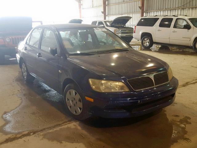 JA3AJ26E23U074578 - 2003 MITSUBISHI LANCER ES BLUE photo 1