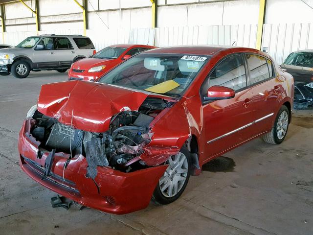 3N1AB6AP9CL773055 - 2012 NISSAN SENTRA 2.0 RED photo 2