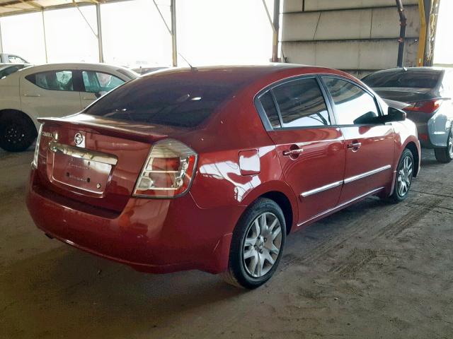 3N1AB6AP9CL773055 - 2012 NISSAN SENTRA 2.0 RED photo 4