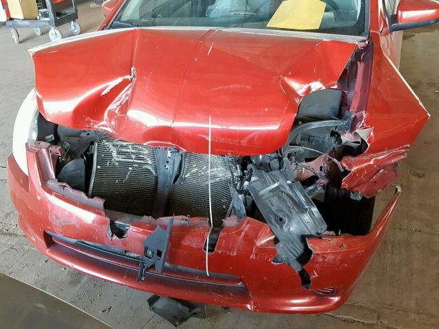 3N1AB6AP9CL773055 - 2012 NISSAN SENTRA 2.0 RED photo 9