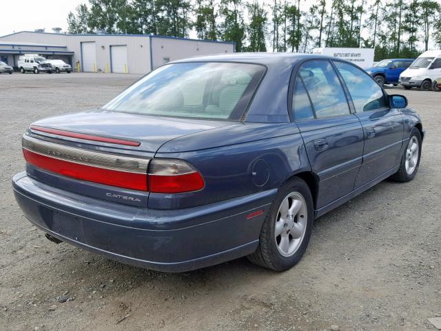 W06VR54R1VR143366 - 1997 CADILLAC CATERA BLUE photo 4