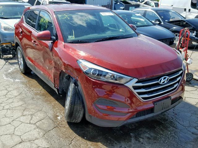 KM8J23A49JU808578 - 2018 HYUNDAI TUCSON SE BURGUNDY photo 1