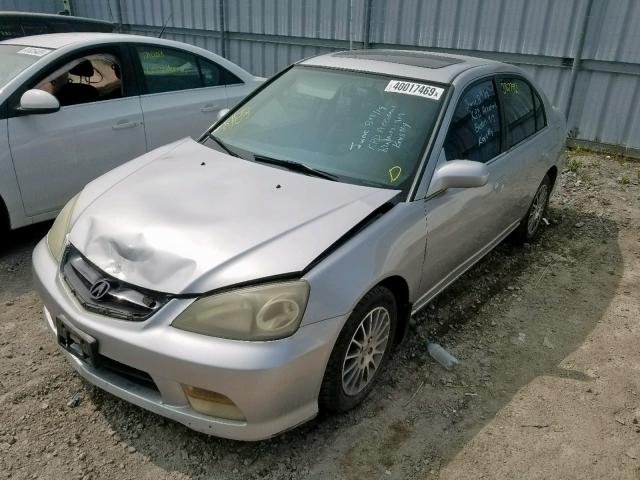 2HHES36894H002553 - 2004 ACURA 1.7EL PREM SILVER photo 2