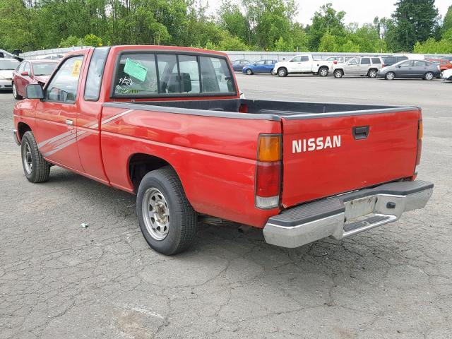 1N6SD16S7PC371187 - 1993 NISSAN TRUCK KING RED photo 3