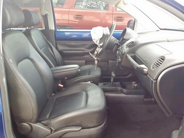 3VWPW31C68M502797 - 2008 VOLKSWAGEN NEW BEETLE Mavi foto 5