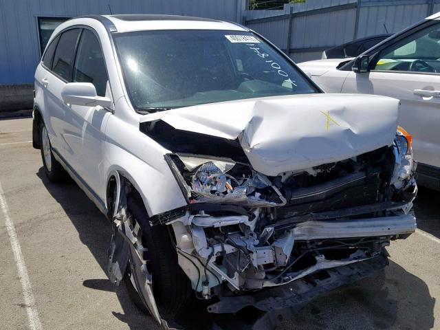 JHLRE48737C098132 - 2007 HONDA CR-V EXL WHITE photo 1