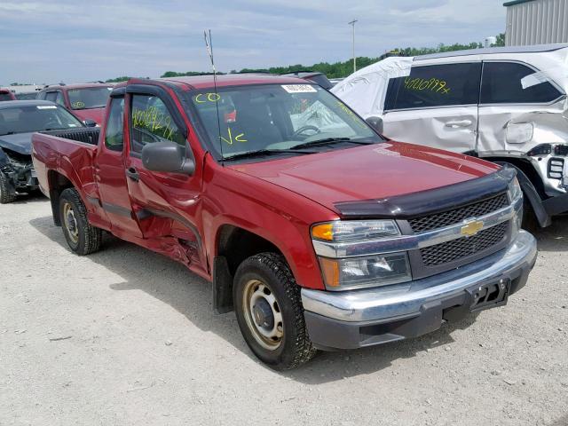 1GCCS198X68239149 - 2006 CHEVROLET COLORADO RED photo 1