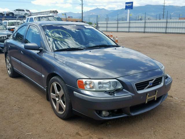 YV1RH52Y142375738 - 2004 VOLVO S60 R CHARCOAL photo 1