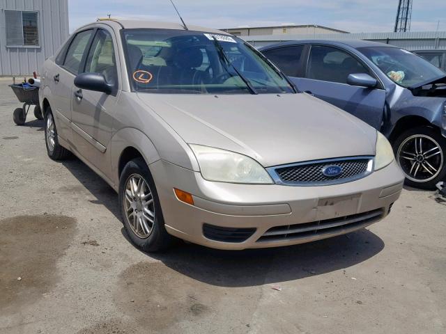 1FAFP34N67W123411 - 2007 FORD FOCUS ZX4 GOLD photo 1