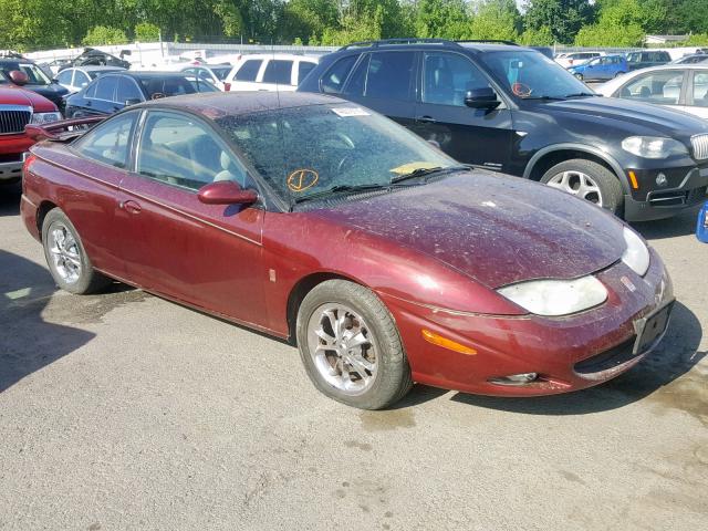 1G8ZY12742Z209993 - 2002 SATURN SC2 MAROON photo 1