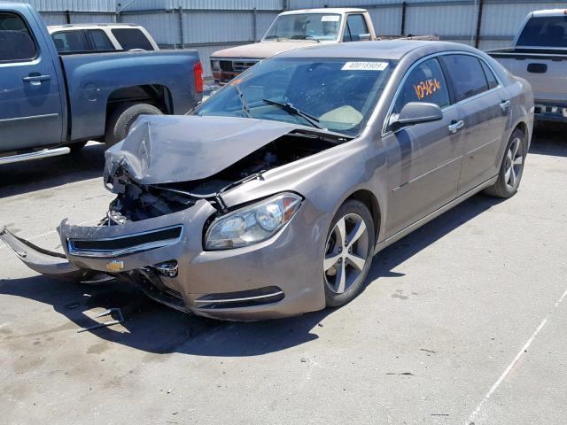1G1ZC5E02CF312013 - 2012 CHEVROLET MALIBU 1LT 金色 照片 2