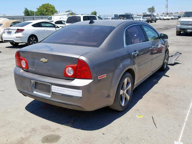 1G1ZC5E02CF312013 - 2012 CHEVROLET MALIBU 1LT 金色 照片 4