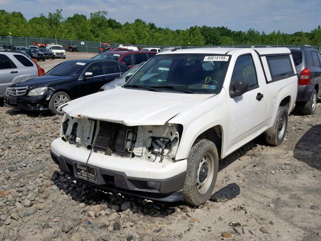 1GCCSBF95C8133349 - 2012 CHEVROLET COLORADO WHITE photo 2